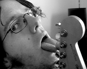 Jack Dance mit Gitarre